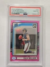 PSA 10 2024 Panini Donruss  Caleb Williams #327 Optic Preview Pink Prizm