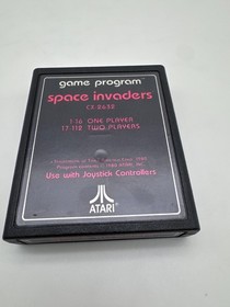 Atari 2600 CX-2600A Promo Stamped Bundle w/ Controllers Space Invaders + Combat