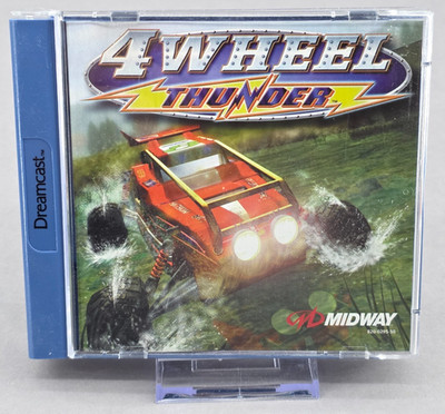 4 Wheel Thunder Dreamcast    Offroad-Racing Arcade Klassiker inkl. Anleitung