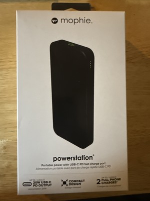 Mophie Powerstation 10000mAh 20W USB-C PD 2x USB-A NEW