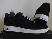 Nike Air Force 1 Low Premium Black-Black-White Sz 13 Rare! [318775-018] - Image 3