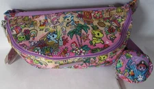 Jujube x Tokidoki Toki Tiki Park Pack Belt Bag Fanny With Paci Pod  G