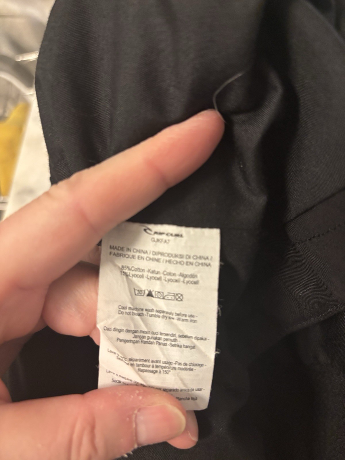 Rip curl Black Women’s Jacket W Boho Colorful Sle… - image 5