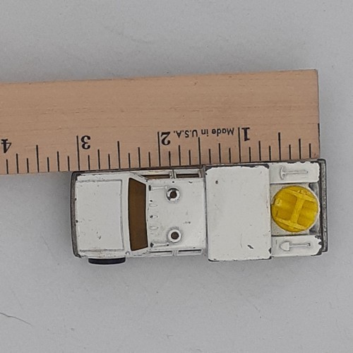 Vintage Hot Wheels Phone Truck 1983 Mark's Promo White Utility Diecast Car Toy - Picture 8 of 8