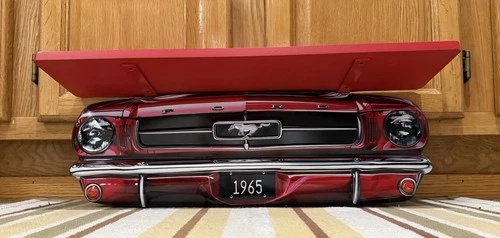 Ford Mustang Shelf 1965 Parts Gas Oil Shelby 5.0 Boss Vintage Style Wall Decor