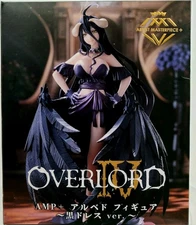 TAITO Overlord IV Albedo AMP+ Figure Black Dress ver. Anime Manga Japan