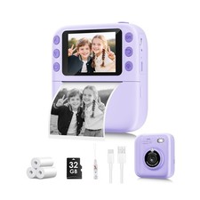 Instant Print Camera for Kids, Christmas Birthday Gifts for Girls Boys, 1080P...