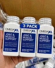3pack Omega XL 300 capsules-Green Lipped Mussel Joint & Muscle Relief supplement