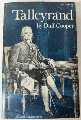 Talleyrand By Cooper Duff