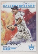 2022 Panini Diamond Kings Gallery of Stars Holo Blue 65/99 Carlos Correa 08jk