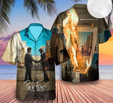 art PINK FLOYD Hawaiian Shirt gift bestChristmas hawaiian shirt