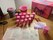 VTG Richard Caruso Molecular Hairsetter Happy 3 Way Traveler Steam Curlers READ