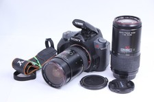 Sony Alpha Dslr-A330 Dslr a330 28-80mm Promaster 75-200mm lenses digital camera
