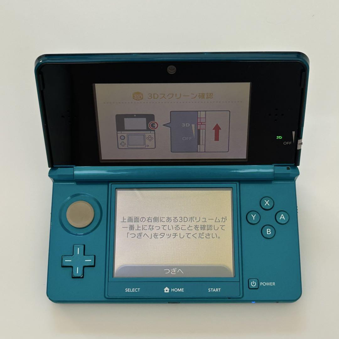 h7545 任天堂 ニンテンドー 3DS アクアブルー CTR-001 ニンテンドー 3DS アクアブルー CTR-001 ジャンク 送料無料