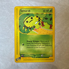 The Pokémon Company Spinarak 111/147 Aquapolis Regular English 40 HP Common on eBay