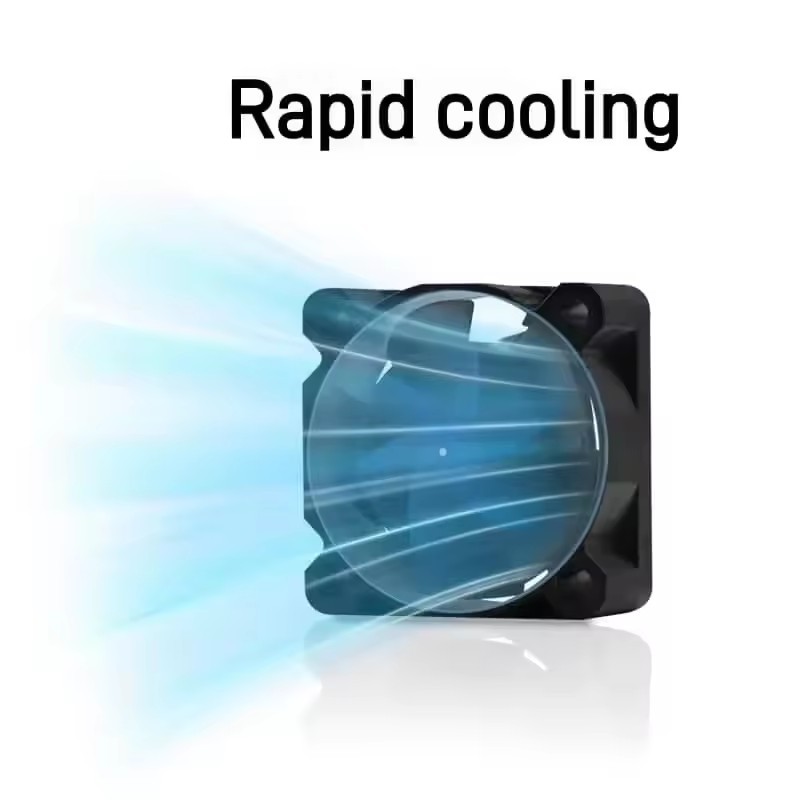 5V Turbo Fan for Bambu Lab H2D H2S Extruder Hot End Cooling Fan 3D Printer Part