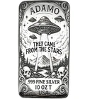 10 oz Silver Art Bar 999 - The Stars - Exclusive Ltd. Edition - Adamo Metals