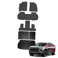 All Weather Floor Mats Cargo Traverse 7p  2024-2025  floor cargo backrest mats