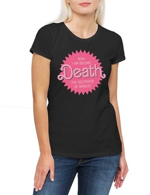 Oppenheimer Now I Am Become Death Damen T-Shirt Manhattan Project Atombombe