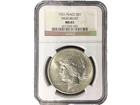 🔥 🔥1921 Peace Dollar – High Relief – NGC MS63 – Incredible Luster 🔥 🔥