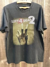 Left 4 Dead 2 Classic graphic Charcoal color Shirt unisex men women S-5XL