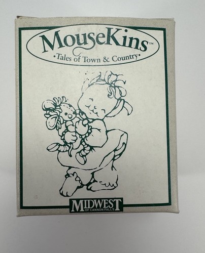 Mousekins gris jaspeado con muñeca estatuilla Tales of Town And Country - Imagen 8 de 9