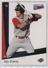 2009 TRISTAR PROjections Green 3/50 Ike Davis #58 0a2