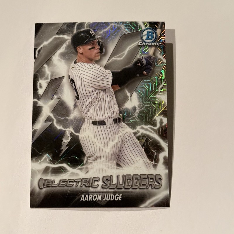 2026 Bowman Chrome MOJO Electric Sluggers Aaron Judge ES-15 New York Yankees