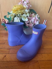 Hunter Women's PLAY Short Wellington Rain Boots size 9 (bota300