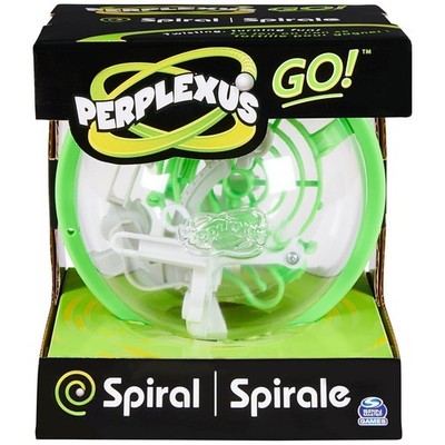 Perplexus GO! Spiral Compact Challenging Puzzle Maze Skill Game | Adults & Kids