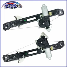Power Window Motor Regulator Assembly Rear Left Right For 00-07 Ford Focus 2PCS