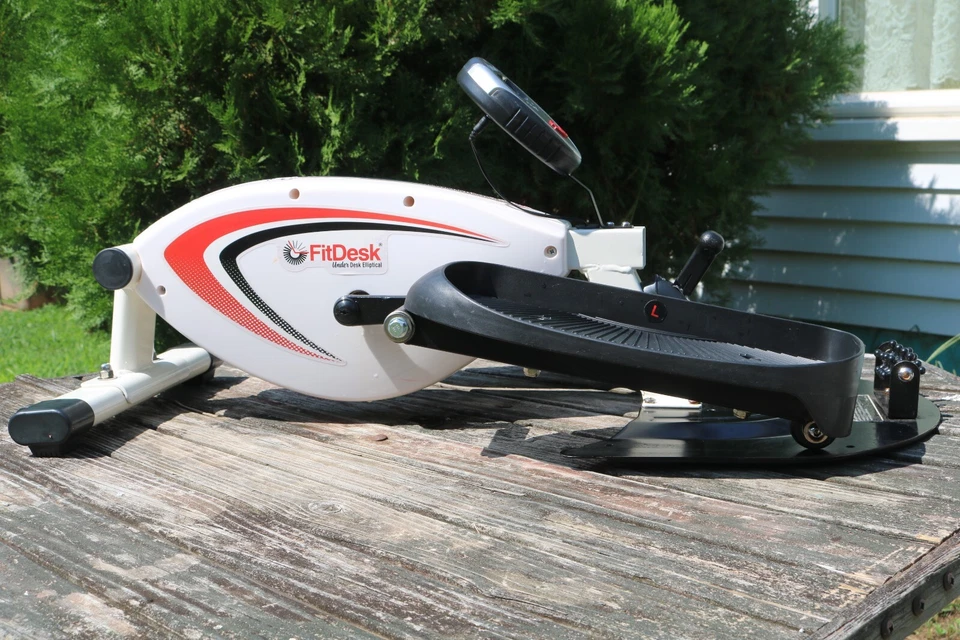 FitDesk portátil sob a mesa máquina de exercício elíptico com computador de bordo - Imagem 4 de 4