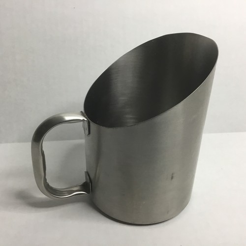 Harmony Stainless Steel Food Scoop, 5" L X 4" W X 4.75" H, 2 Cup, Medium, Silver - Picture 3 of 8