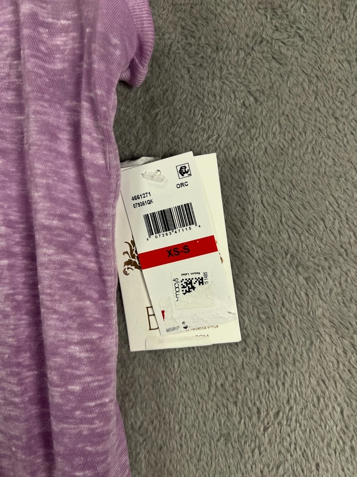 Vestido de playa Becca by Rebecca para mujer XS vestido de natación con bolsillos morados Foto 2 de 4