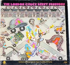 CHUCK BERRY HAND SIGNED AUTOGRAPHED THE LONDON SESSIONS ALBUM! WITH PROOF+C.O.A.