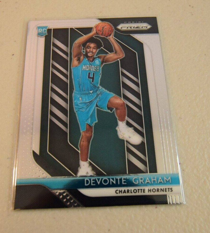 DEVONTE' GRAHAM 2018-19 Panini Prizm Silver Rookie Card RC #288