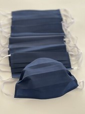 OFFER 20X Blue Unisex Face Mask Reusable Washable Cover Masks Cloth Men Women