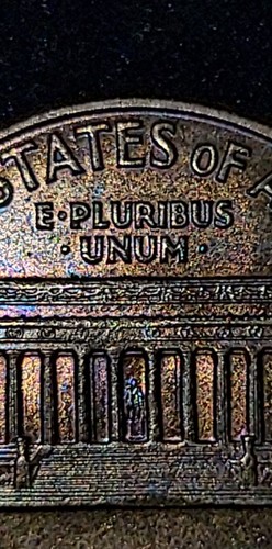 1960 D Large Date Over Small Date Lincoln Memorial Penny - Picture 9 of 9
