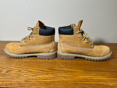 Timberland Men\'s Tan Leather Boots. New.  SKU 12909 Genuine Timberland 12909 Tan Men main image 4