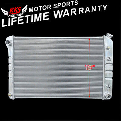 KKS716 3 Row Aluminum Radiator For 73-87 Chevy C10 C20 C30 