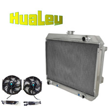 3 Row Aluminum Radiator Fan For 1968-1974 Dodge Challenger Plymouth Mopar V8 3 Row Aluminum Radiator Fan For 1968-1974 Dodge Challenger Plymouth Mopar V8