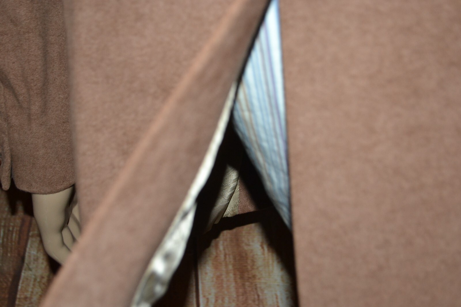 Valentino Uomo Men Leather Suede 2 Wooden Front Button Blazer Sz 40R thumbnail 9