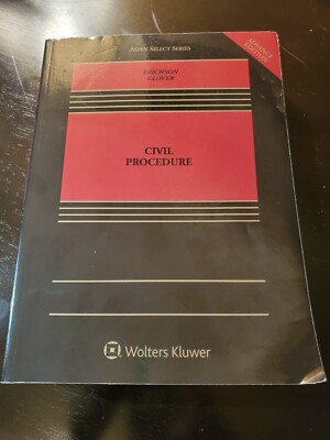 Civil Procedure : Advance Edition, Paperback by Erichson, Howard M.; Glover, ...