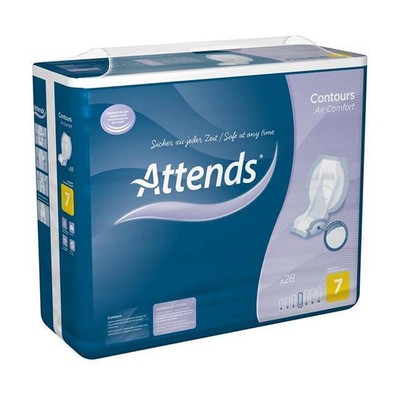 Attends Contours Air Comfort 7 Vorlagen 28 Stück (1 Packung)