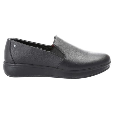 NEW Women Joya Clara black leather  loafer comfort walking shoe 10.5 42 1/3