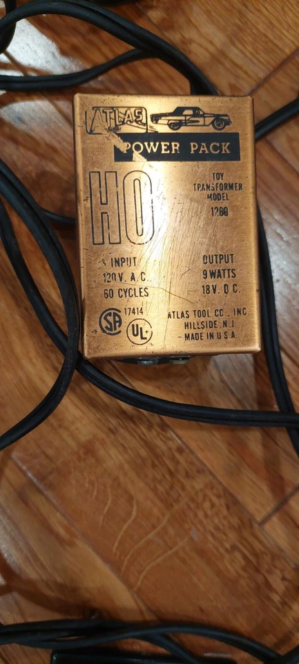 Paquete de energía eléctrica, transformador y pistas TYCO HO de colección + paquete de energía Atlas Foto 3 de 4