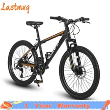26" Mountain Bike 21 Speeds with Mechanical Disc Brakes MTB Mountain Bicycle