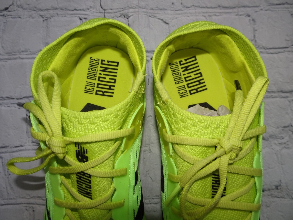 NEW NEW BALANCE men\'s md500v7 spikes in sulphur yellow/black Amazon.com | New Balance FuelCell MD500 V9 Thirty Watt/Black  main image 3