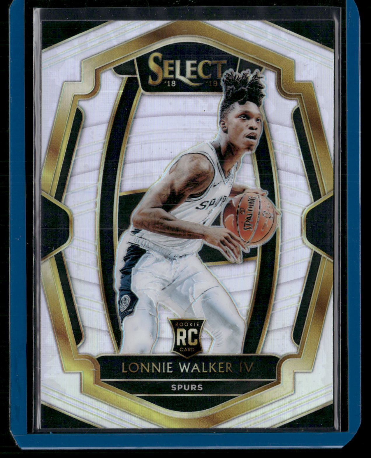 2018-19 Panini Select #174 Lonnie Walker IV Silver Prizms RC