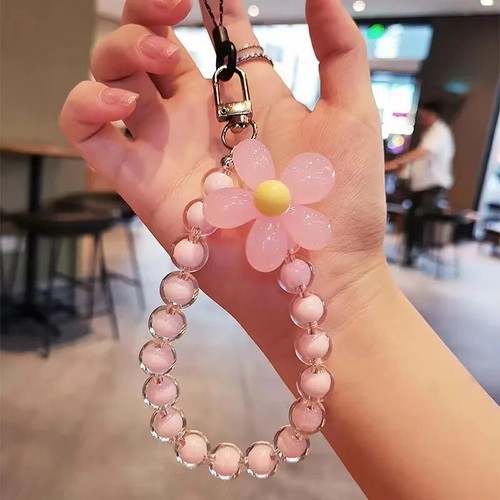 Bracelet de téléphone lanière anti-perte porte-clés chaîne à main courte pour mobile - Photo 16 sur 21
